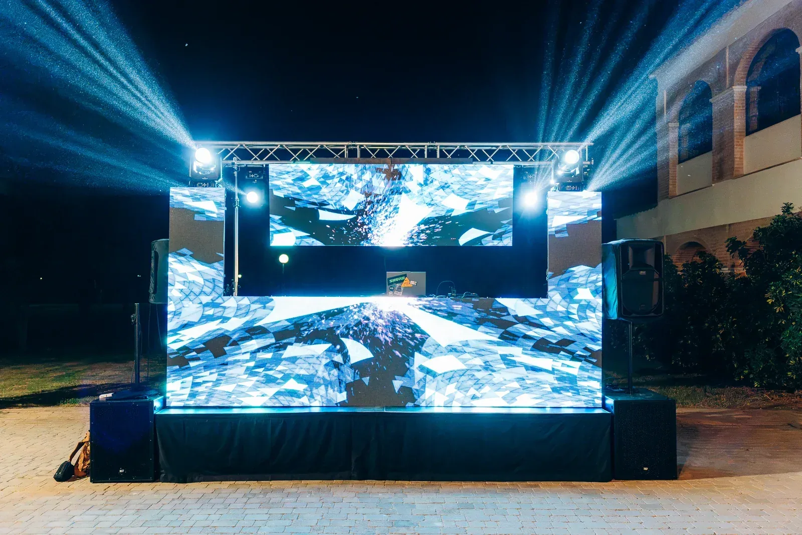 Montaje de pantalla LED de MasterSound
